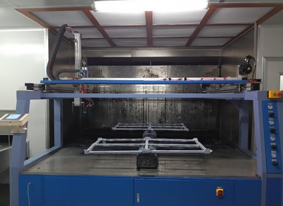 苏州南鑫NX-001相城 四轴往复喷涂机 手机壳自动喷涂机 定做非标设备 往复机厂家图片_高清图_细节图